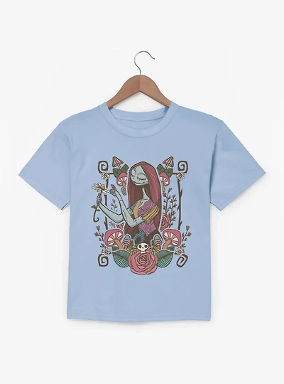 Disney Nightmare Before Christmas Sally Mushroom Flower Garden Youth T-Shirt