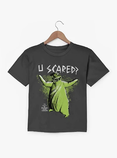 Disney Nightmare Before Christmas U Scared Oogie Boogie Youth T-Shirt