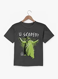 Disney Nightmare Before Christmas U Scared Oogie Boogie Youth T-Shirt