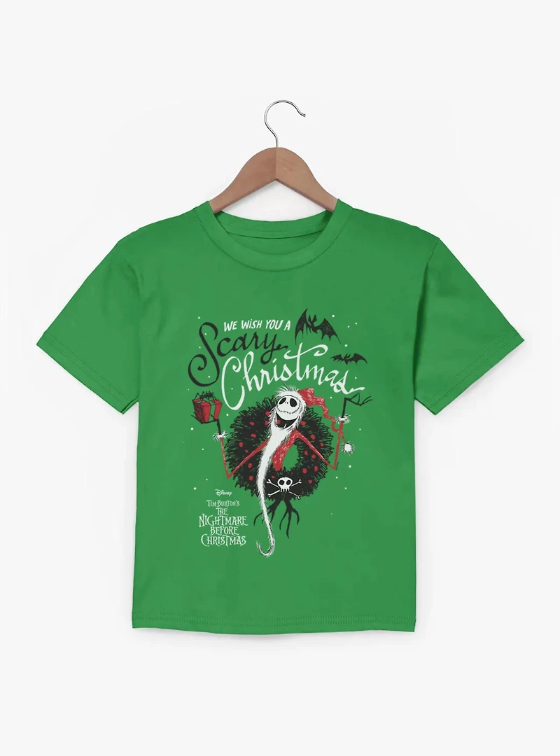 Disney Nightmare Before Christmas Wish You Scary Jack Youth T-Shirt