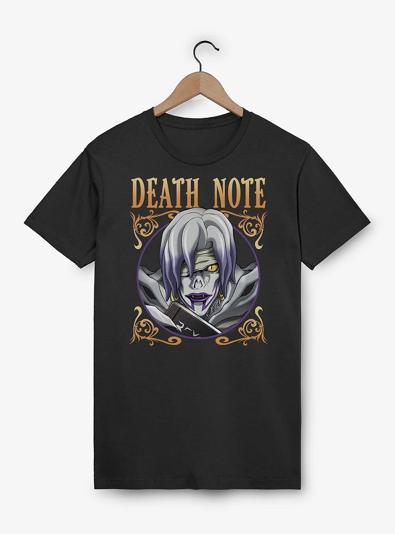 Death Note Rem with Book T-Shirt