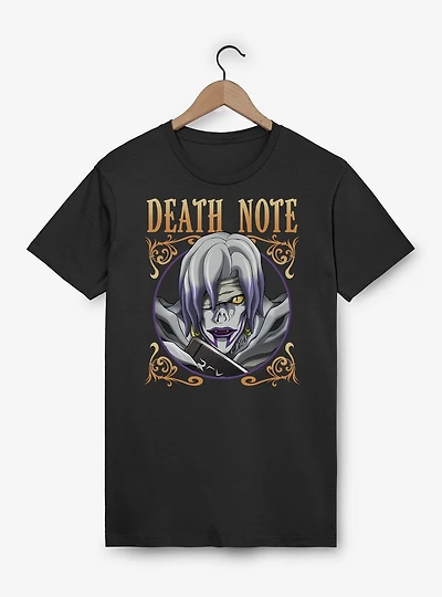 Death Note Rem with Book T-Shirt