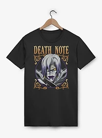 Death Note Rem with Book T-Shirt