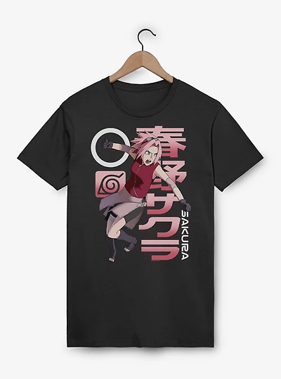Naruto Sakura Attack T-Shirt