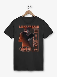 Death Note Light Yagami with Book T-Shirt