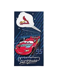 MLB St. Louis Cardinals Disney Pixar Cars Speedline Navy Microfiber Beach Towel