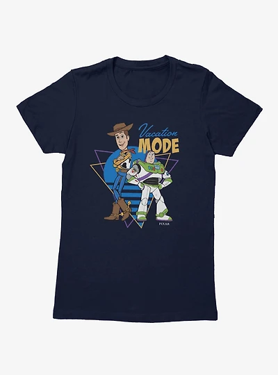 Disney Pixar Toy Story Vacation Mode Woody & Buzz Womens T-Shirt