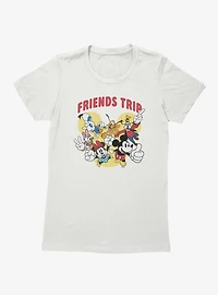 Disney Mickey Mouse & Friends Trip Looking Up Womens T-Shirt