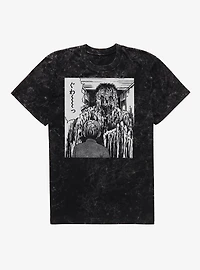 Junji Ito Melting Monster Mineral Wash T-Shirt BoxLunch Exclusive