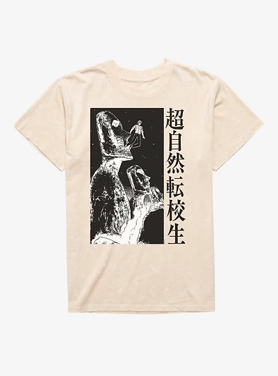 Junji Ito Stone Statues Mineral Wash T-Shirt BoxLunch Exclusive