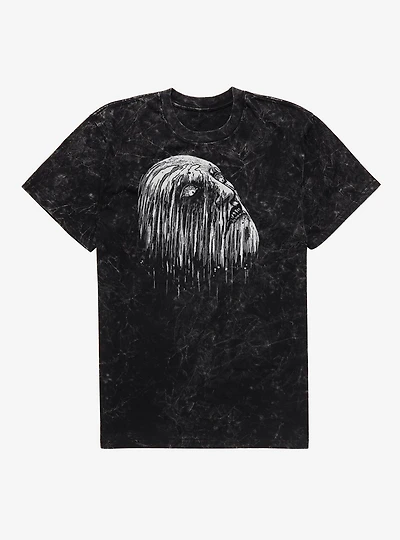 Junji Ito Melting Face Mineral Wash T-Shirt BoxLunch Exclusive