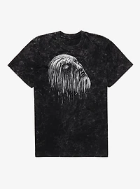 Junji Ito Melting Face Mineral Wash T-Shirt BoxLunch Exclusive