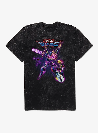 Yu-Gi-Oh! VRAINS Yusaku Fujiki Decode Talker Mineral Wash T-Shirt BoxLunch Exclusive