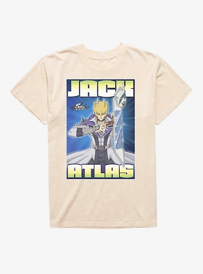 Yu-Gi-Oh! 5D's Jack Atlas Poster Mineral Wash T-Shirt BoxLunch Exclusive