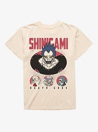 Death Note Shinigami Gods Mineral Wash T-Shirt BoxLunch Exclusive