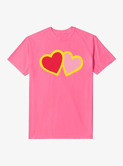 Care Bears Loves A Lot Heart Icon Garment-Dyed T-Shirt