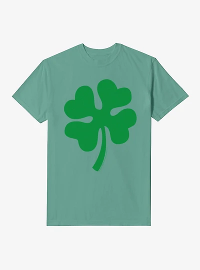 Care Bears Good Luck Clover Icon Garment-Dyed T-Shirt