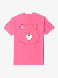 Care Bears Loves A Lot Big Face Garment-Dyed T-Shirt