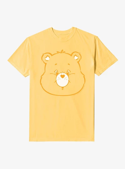 Care Bears Funshine Big Face Garment-Dyed T-Shirt