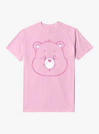 Care Bears Cheer Big Face Garment-Dyed T-Shirt