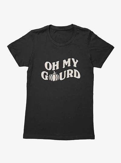 Oh My Gourd Pumpkin Womens T-Shirt