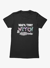 100 Percent That Witch Womens T-Shirt