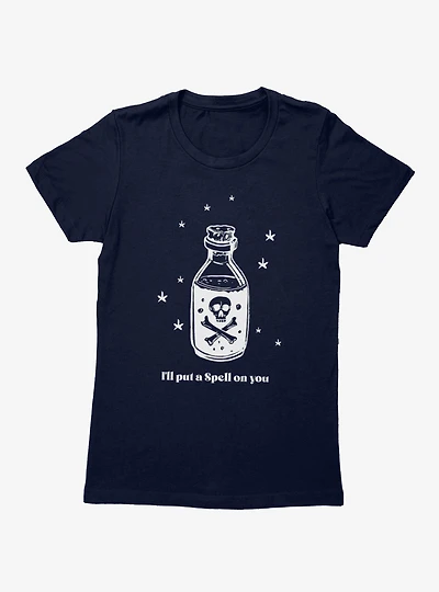 Put A Spell On You Potion Bottle Womens T-Shirt