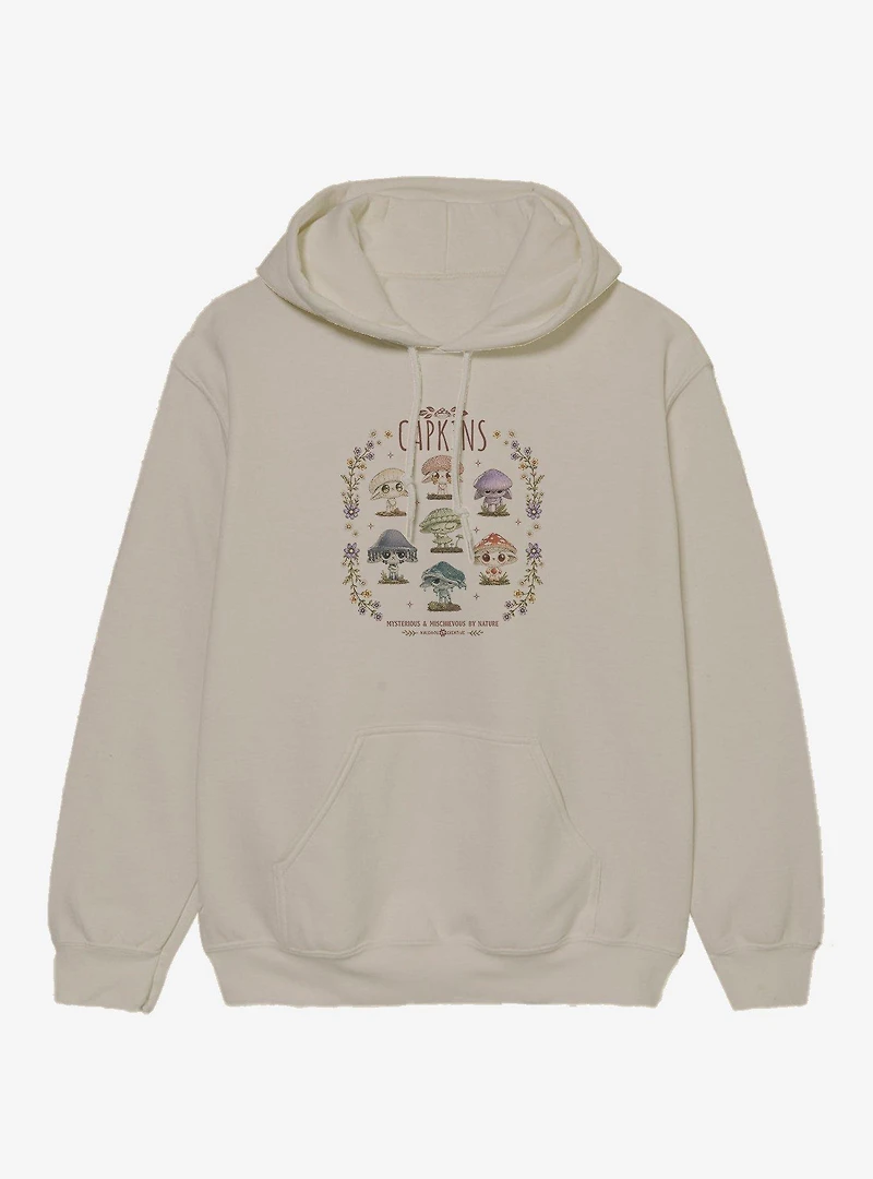 Kaleidos Creative Capkins Mysterious & Mischevious By Nature Hoodie