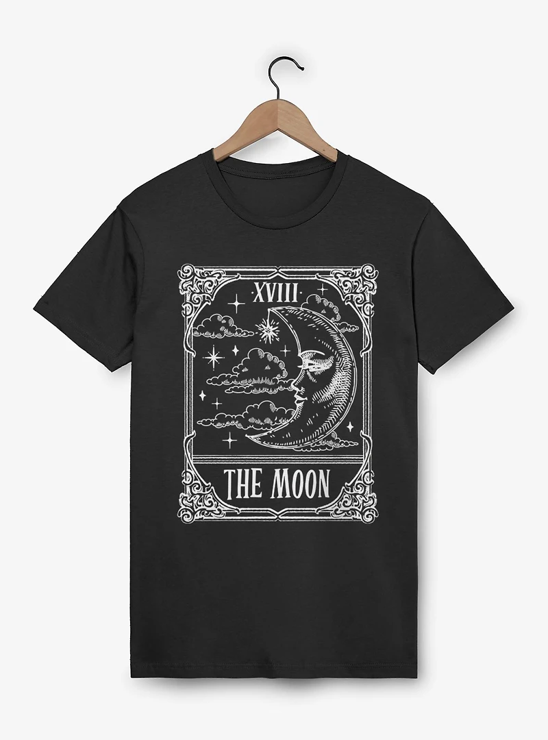Tarot Moon XVIII Crescent Face T-Shirt