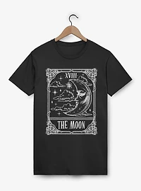 Tarot Moon XVIII Crescent Face T-Shirt