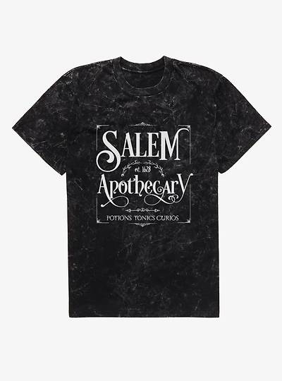 Salem Apothecary Est 1628 Mineral Wash T-Shirt