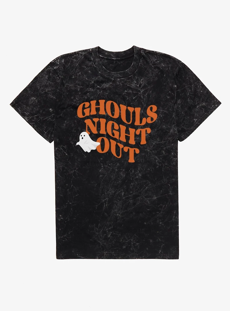 Ghouls Night Out Retro Mineral Wash T-Shirt
