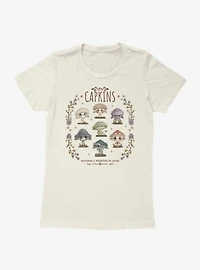 Kaleidos Creative Capkins Mysterious & Mischevious By Nature Womens T-Shirt
