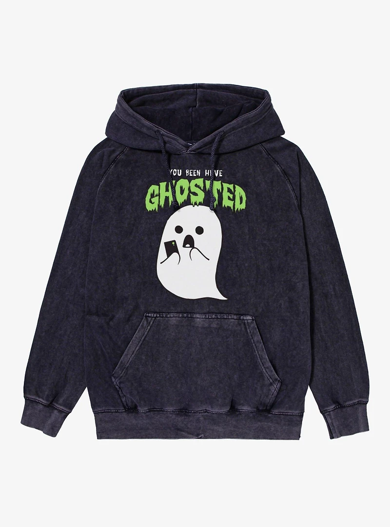 You Been Ghosted Ghost Mineral Wash Hoodie