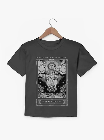 Boba Tea Tarot Card Youth T-Shirt