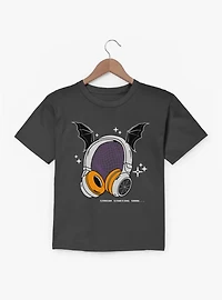 Stream Starting Soon Headphones Bat Spider Youth T-Shirt