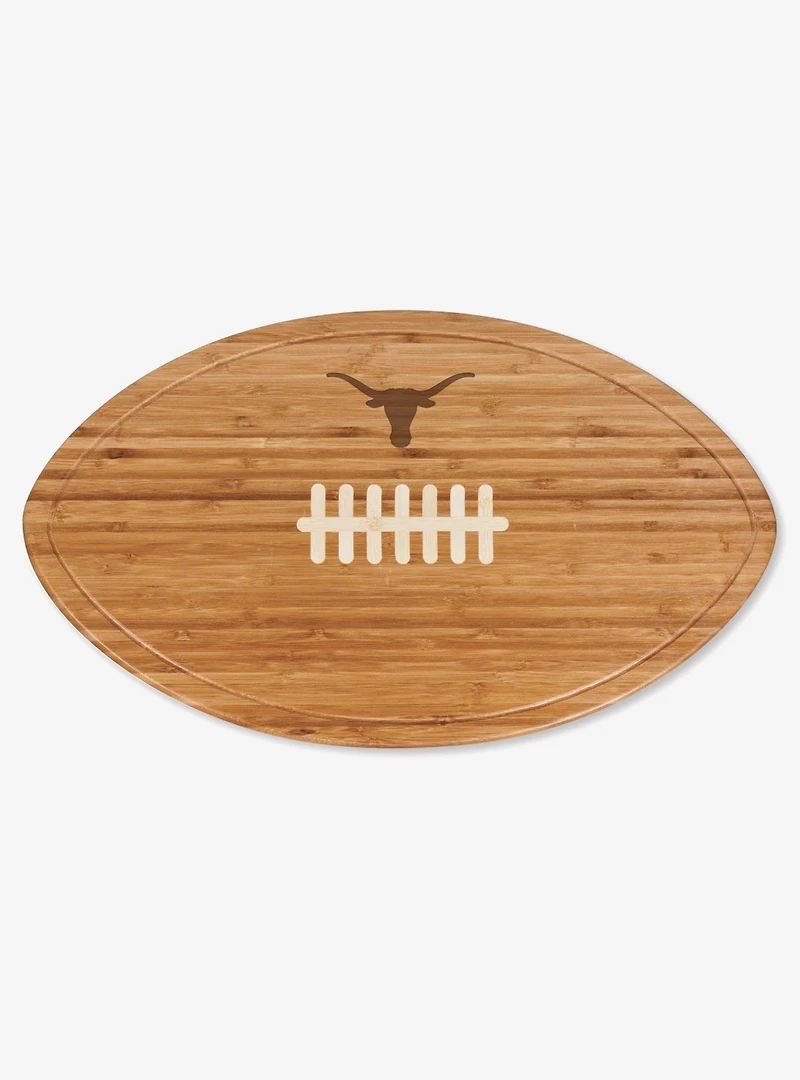 NCAA Texas Longhorns XL Football Cutting Board & Serving Tray