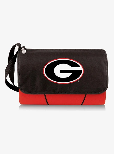 NCAA Georgia Bulldogs Blanket Tote Outdoor Picnic Blanket
