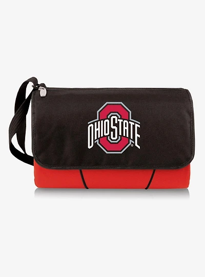 NCAA Ohio State Buckeyes Blanket Tote Outdoor Picnic Blanket