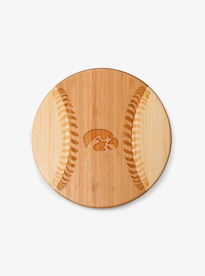 NCAA Iowa Hawkeyes Home Run! Baseball Cutting Board & Serving Tray