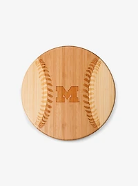 NCAA Michigan Wolverines Home Run! Baseball Cutting Board & Serving Tray