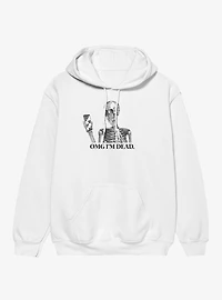 OMG Im Dead Skeleton Hoodie