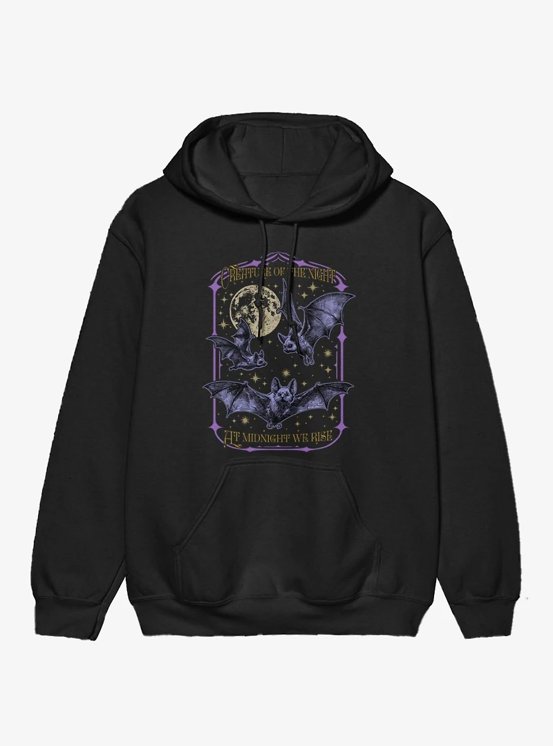 Creature Of Night We Rise Bats Hoodie