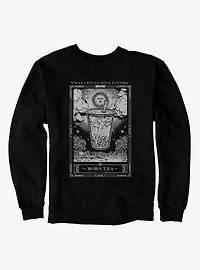 Boba Tea Tarot Card Sweatshirt