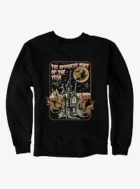 Halloween Spookiest Night Of Year Haunted House Sweatshirt