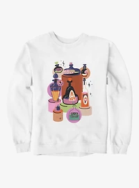 Ghost Tears Poison Vamp Cartoon Bottles Sweatshirt