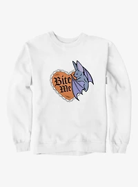 Bite Me Bat Heart Sweatshirt