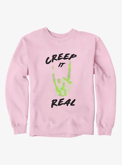 Skeleton Hand Creep It Real Sweatshirt