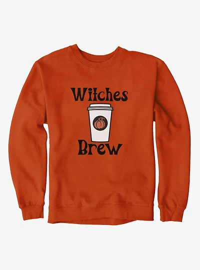 Witches Brew Pumpkin Coffee Cup Sweatshirt