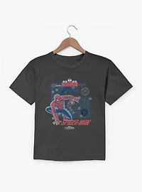 Marvel Spider-Man Brand New Day Spidey Tracker Tracked Your Area Youth T-Shirt